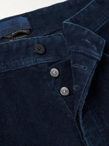 Stone Island Denim Research Straight-Leg Cotton-Blend Corduroy Trousers - Men | Thumbnail 6 Stone Island Denim Research Straight-Leg Cotton-Blend Corduroy Trousers - Men | Thumbnail 6