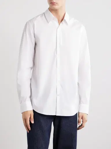 Dries Van Noten Curles Cotton-Poplin Shirt - Men | Thumbnail 3