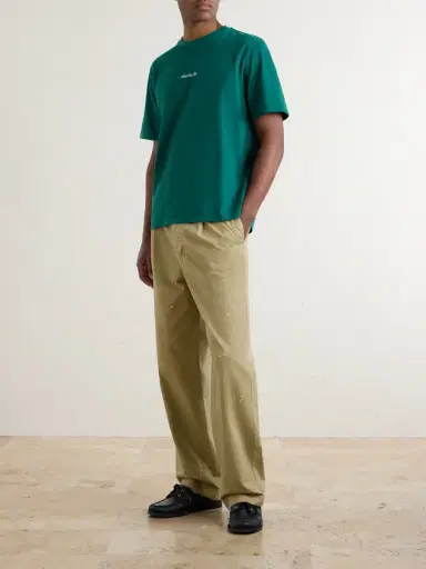 Aimé Leon Dore Logo-Embroidered Cotton-Jersey T-Shirt - Men | Thumbnail 2