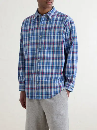 Aimé Leon Dore Checked Cotton-Twill Shirt - Men | Thumbnail 3