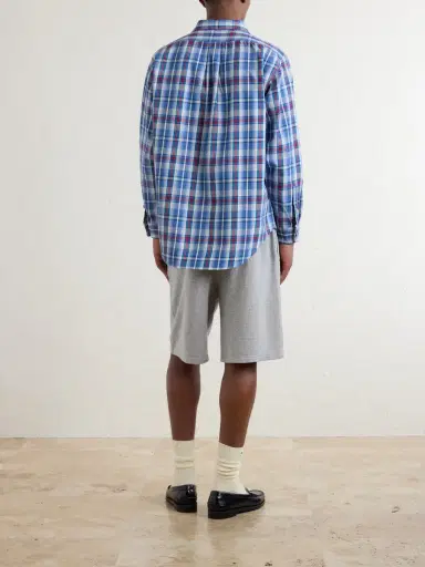 Aimé Leon Dore Checked Cotton-Twill Shirt - Men | Thumbnail 4