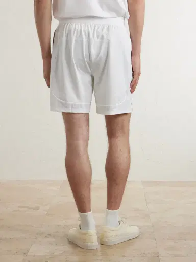 lululemon Straight-Leg Mesh-Trimmed Stretch Tennis Shorts - Men | Thumbnail 4