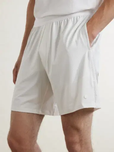 lululemon Straight-Leg Mesh-Trimmed Stretch Tennis Shorts - Men | Thumbnail 5