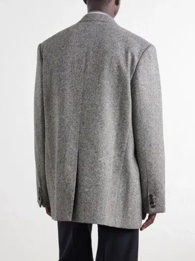 Dries Van Noten Double-Breasted Wool Blazer - Men | Thumbnail 4