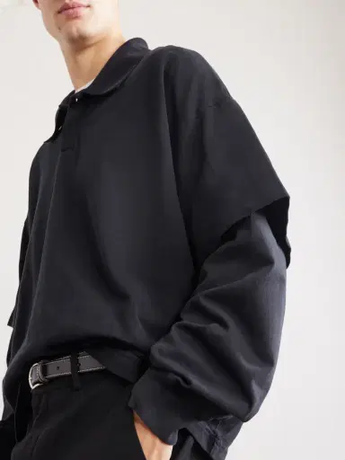 AGOLDE Curren Layered Cotton-Piqué Polo Shirt - Men | Thumbnail 5 AGOLDE Curren Layered Cotton-Piqué Polo Shirt - Men | Thumbnail 5