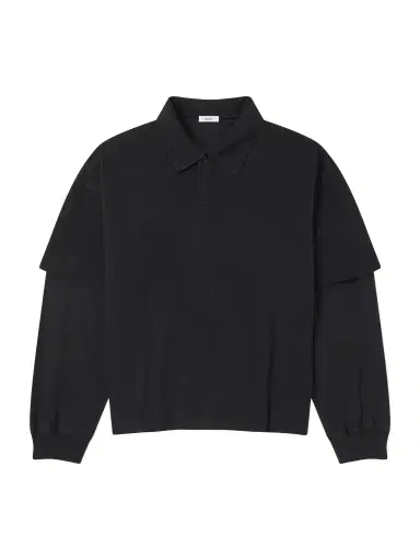 AGOLDE Curren Layered Cotton-Piqué Polo Shirt - Men | Thumbnail 1 AGOLDE Curren Layered Cotton-Piqué Polo Shirt - Men | Thumbnail 1