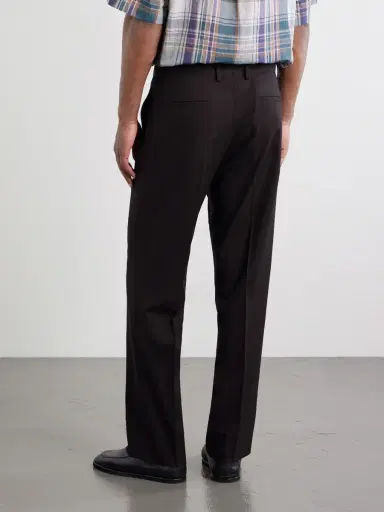 Kaptain Sunshine Straight-Leg Wool-Poplin Trousers - Men | Thumbnail 4