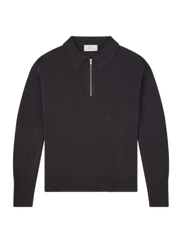 Studio Nicholson Paper Half-Zip Polo Sweater - Men