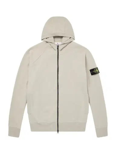 Stone Island Wool-Blend Zip-Up Hoodie - Men | Thumbnail 1 Stone Island Wool-Blend Zip-Up Hoodie - Men | Thumbnail 1