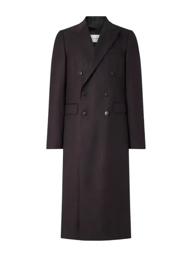 Dries Van Noten Double-Breasted Herringbone Wool Coat - Men