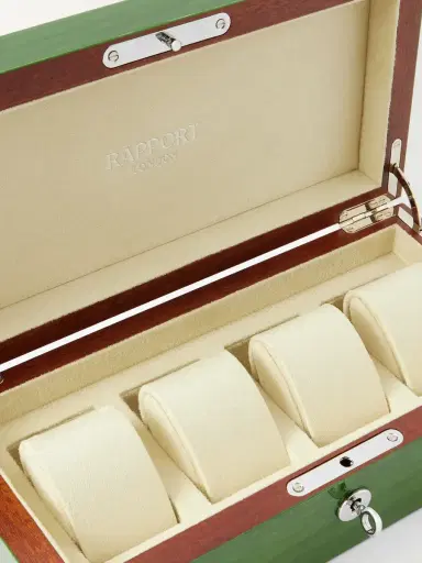 Rapport London Heritage Lacquered Cedar Four-Piece Watch Box - Men | Thumbnail 4 Rapport London Heritage Lacquered Cedar Four-Piece Watch Box - Men | Thumbnail 4