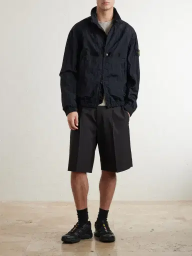Stone Island Garment-Dyed Warp Rib Nylon-TC Jacket - Men | Thumbnail 2 Stone Island Garment-Dyed Warp Rib Nylon-TC Jacket - Men | Thumbnail 2