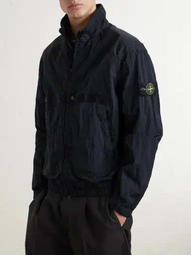 Stone Island Garment-Dyed Warp Rib Nylon-TC Jacket - Men | Thumbnail 3 Stone Island Garment-Dyed Warp Rib Nylon-TC Jacket - Men | Thumbnail 3