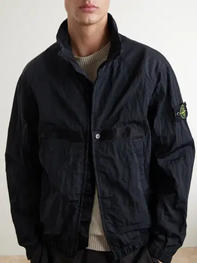 Stone Island Garment-Dyed Warp Rib Nylon-TC Jacket - Men | Thumbnail 5 Stone Island Garment-Dyed Warp Rib Nylon-TC Jacket - Men | Thumbnail 5