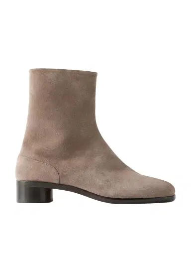 Maison Margiela Tabi Split-Toe Suede Boots - Men | Thumbnail 1