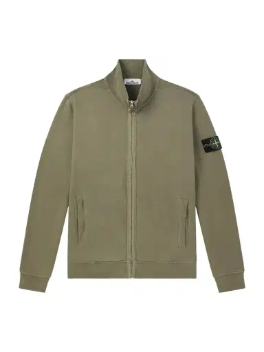 Stone Island Cotton-Jersey Zip-Up Sweater - Men | Thumbnail 1 Stone Island Cotton-Jersey Zip-Up Sweater - Men | Thumbnail 1