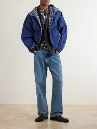 Aimé Leon Dore Reversible Checked Shell Windbreaker Jacket - Men | Thumbnail 2