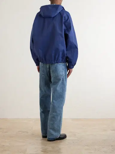 Aimé Leon Dore Reversible Checked Shell Windbreaker Jacket - Men | Thumbnail 4