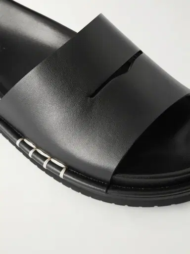JW Anderson Fussbett Leather Sandals - Men | Thumbnail 4 JW Anderson Fussbett Leather Sandals - Men | Thumbnail 4