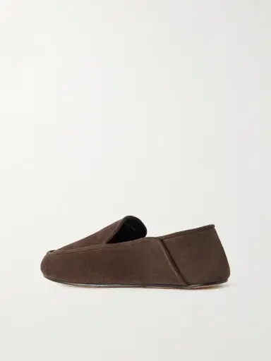 George Cleverley Mayfair II Collapsible-Heel Suede Loafers - Men | Thumbnail 3 George Cleverley Mayfair II Collapsible-Heel Suede Loafers - Men | Thumbnail 3