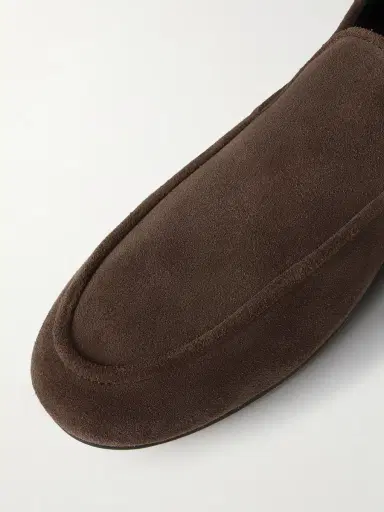 George Cleverley Mayfair II Collapsible-Heel Suede Loafers - Men | Thumbnail 4 George Cleverley Mayfair II Collapsible-Heel Suede Loafers - Men | Thumbnail 4