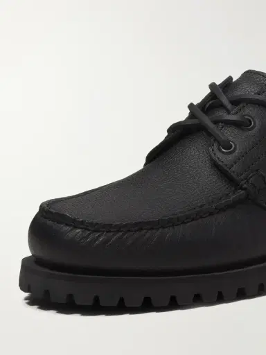 Timberland Authentic 3-Eye Lug Full-Grain Leather Boat Shoes - Men | Thumbnail 4 Timberland Authentic 3-Eye Lug Full-Grain Leather Boat Shoes - Men | Thumbnail 4