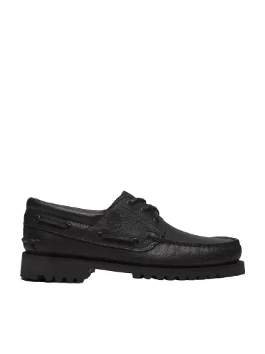 Timberland Authentic 3-Eye Lug Full-Grain Leather Boat Shoes - Men | Thumbnail 1 Timberland Authentic 3-Eye Lug Full-Grain Leather Boat Shoes - Men | Thumbnail 1