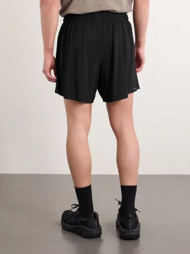 Satisfy Straight-Leg Logo-Appliquéd 5" Space‑O™ Shorts - Men | Thumbnail 4 Satisfy Straight-Leg Logo-Appliquéd 5" Space‑O™ Shorts - Men | Thumbnail 4