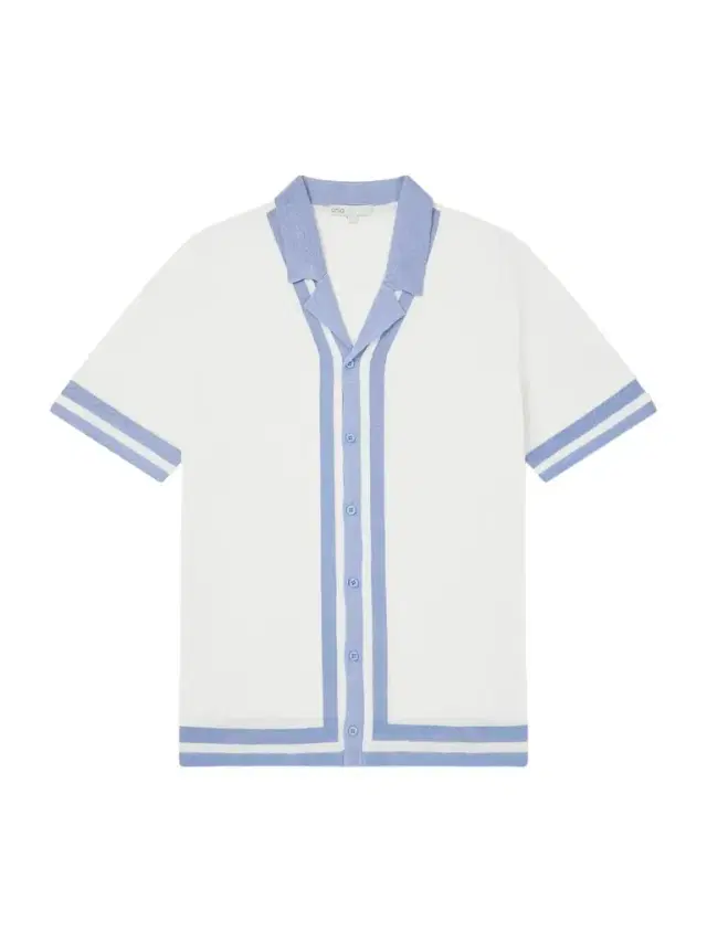 Camp-Collar Linen Shirt - Men