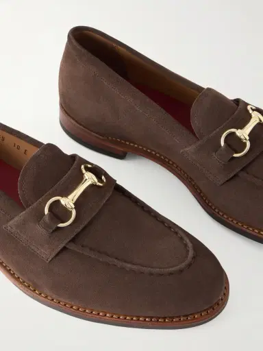 Grenson Franklin Horsebit-Embellished Suede Loafers - Men | Thumbnail 5 Grenson Franklin Horsebit-Embellished Suede Loafers - Men | Thumbnail 5
