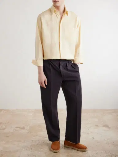 Anderson & Sheppard Linen Shirt - Men | Thumbnail 2