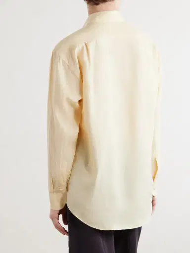 Anderson & Sheppard Linen Shirt - Men | Thumbnail 4