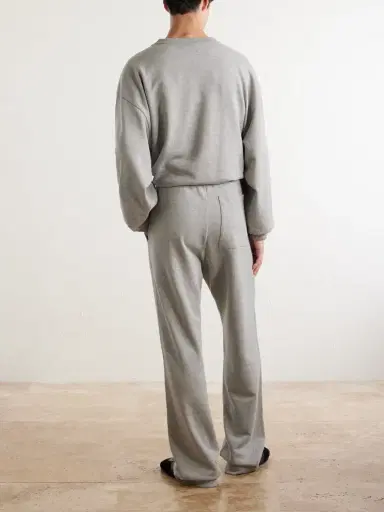 Dries Van Noten Hamer Straight-Leg Cotton-Jersey Sweatpants - Men | Thumbnail 4