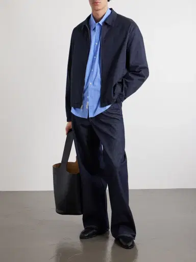 rag & bone Cotton-Blend Twill Harrington Jacket - Men | Thumbnail 2