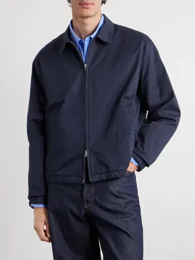 rag & bone Cotton-Blend Twill Harrington Jacket - Men | Thumbnail 3