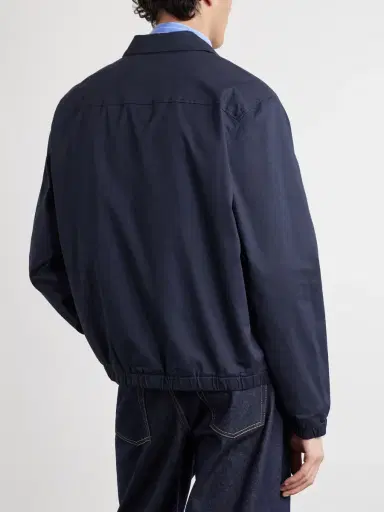 rag & bone Cotton-Blend Twill Harrington Jacket - Men | Thumbnail 4