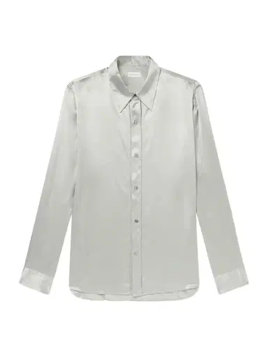 Dries Van Noten Silk-Satin Shirt - Men | Thumbnail 1