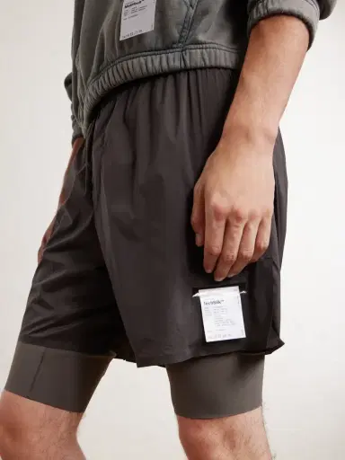 Satisfy Slim-Fit Layered 8" Techsilk and Justice™ coldblack® Shorts - Men | Thumbnail 5 Satisfy Slim-Fit Layered 8" Techsilk and Justice™ coldblack® Shorts - Men | Thumbnail 5