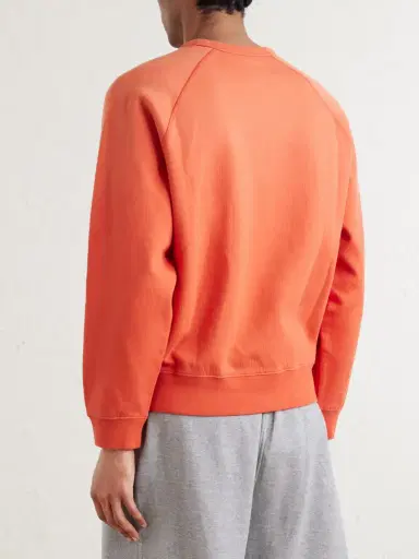 Aimé Leon Dore Logo-Print Cotton-Blend Jersey Sweatshirt - Men | Thumbnail 4 Aimé Leon Dore Logo-Print Cotton-Blend Jersey Sweatshirt - Men | Thumbnail 4