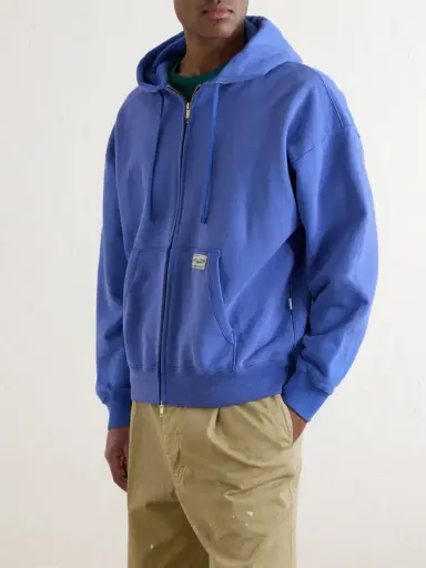 Aimé Leon Dore Cotton-Jersey Zip-Up Hoodie - Men | Thumbnail 3