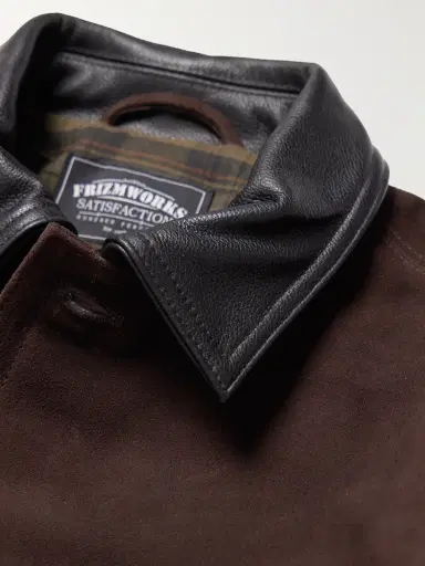 FrizmWORKS Leather-Trimmed Suede Jacket - Men | Thumbnail 5 FrizmWORKS Leather-Trimmed Suede Jacket - Men | Thumbnail 5