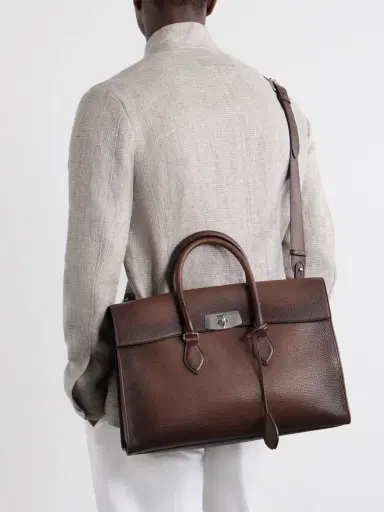 Berluti E'Mio Full-Grain Leather Briefcase - Men | Thumbnail 3 Berluti E'Mio Full-Grain Leather Briefcase - Men | Thumbnail 3