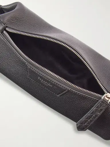 Serapian Soft Sling Leather Messenger Bag - Men | Thumbnail 6