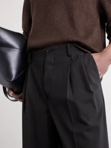 Kaptain Sunshine Straight-Leg Pleated Wool-Poplin Trousers - Men | Thumbnail 5 Kaptain Sunshine Straight-Leg Pleated Wool-Poplin Trousers - Men | Thumbnail 5