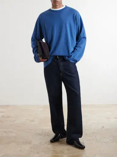 Dries Van Noten Hegland Cotton-Jersey T-Shirt - Men | Thumbnail 2