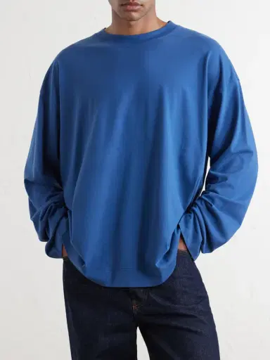 Dries Van Noten Hegland Cotton-Jersey T-Shirt - Men | Thumbnail 3