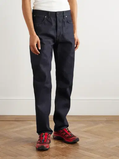 Stone Island Denim Research Straight-Leg Raw Selvedge Jeans - Men | Thumbnail 3 Stone Island Denim Research Straight-Leg Raw Selvedge Jeans - Men | Thumbnail 3