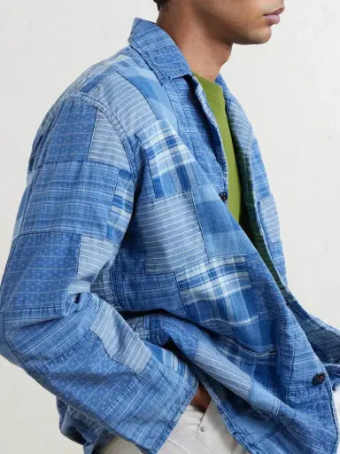 Monitaly Patchwork Cotton Jacket - Men | Thumbnail 5 Monitaly Patchwork Cotton Jacket - Men | Thumbnail 5