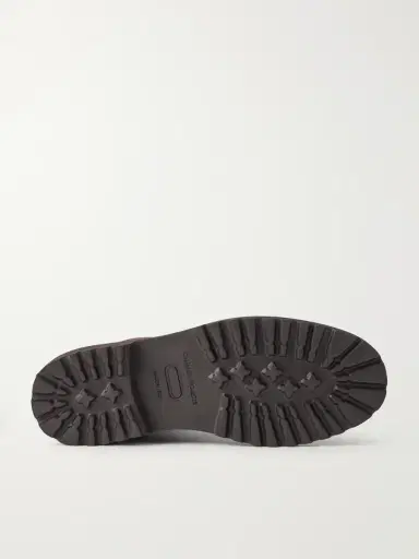 Common Projects Leather-Trimmed Suede Hiking Boots - Men | Thumbnail 3