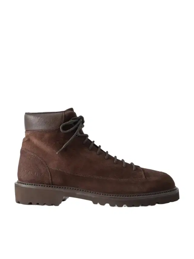 Leather-Trimmed Suede Hiking Boots - Men Leather-Trimmed Suede Hiking Boots - Men